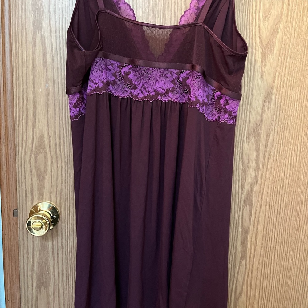 Soma brand plum lingerie.